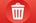 red trash can